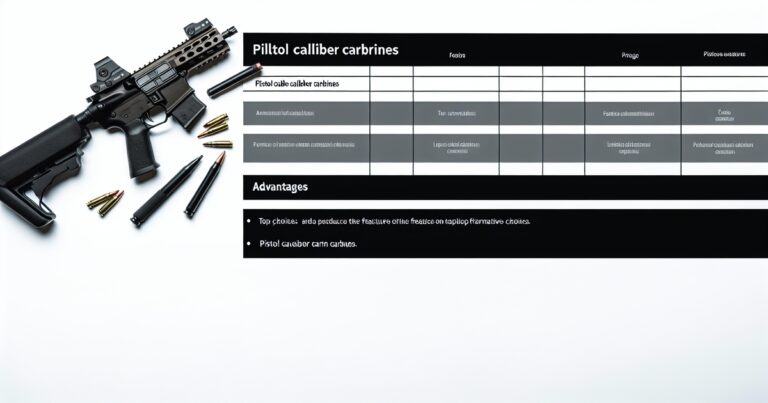 Pistol Caliber Carbines: Advantages, Performance, and Best Picks