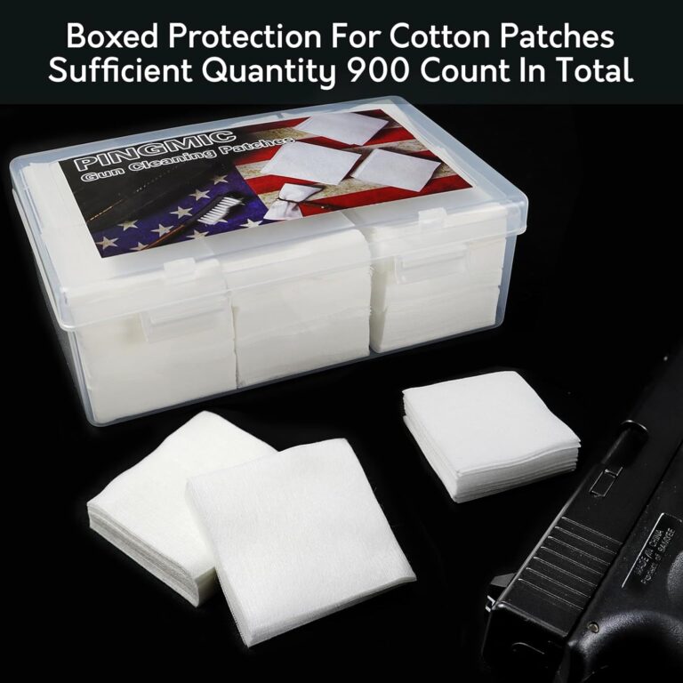 900/1800 PCS Gun Cleaning Patches Review