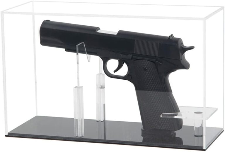Clear Adjustable Acrylic Pistol Box Review