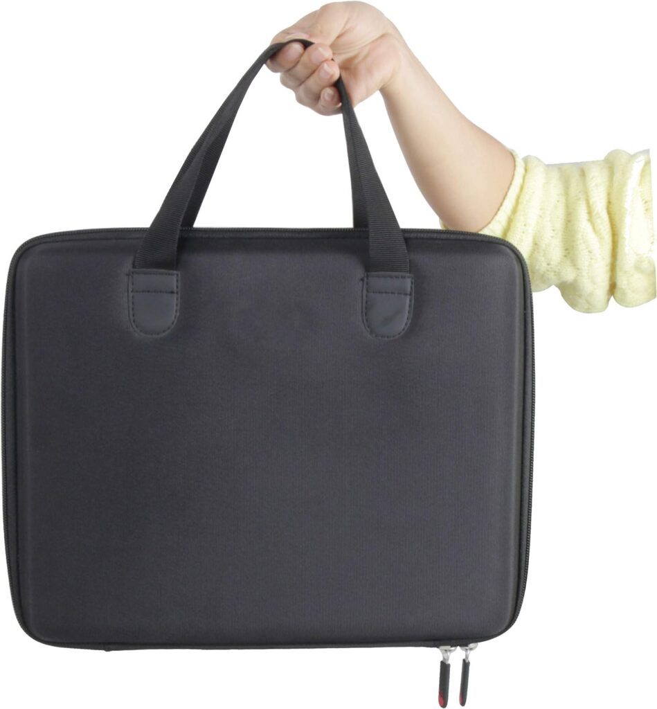 Hermitshell Hard Travel Case for Deep Tissue Massage Gun - Flyby F1Pro - Quiet Handheld Percussion Massager