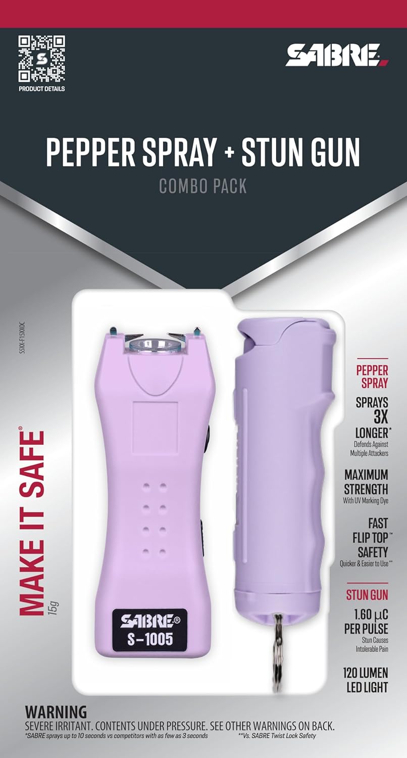 SABRE Pepper Spray & Stun Gun Review Ace Pistol Cases